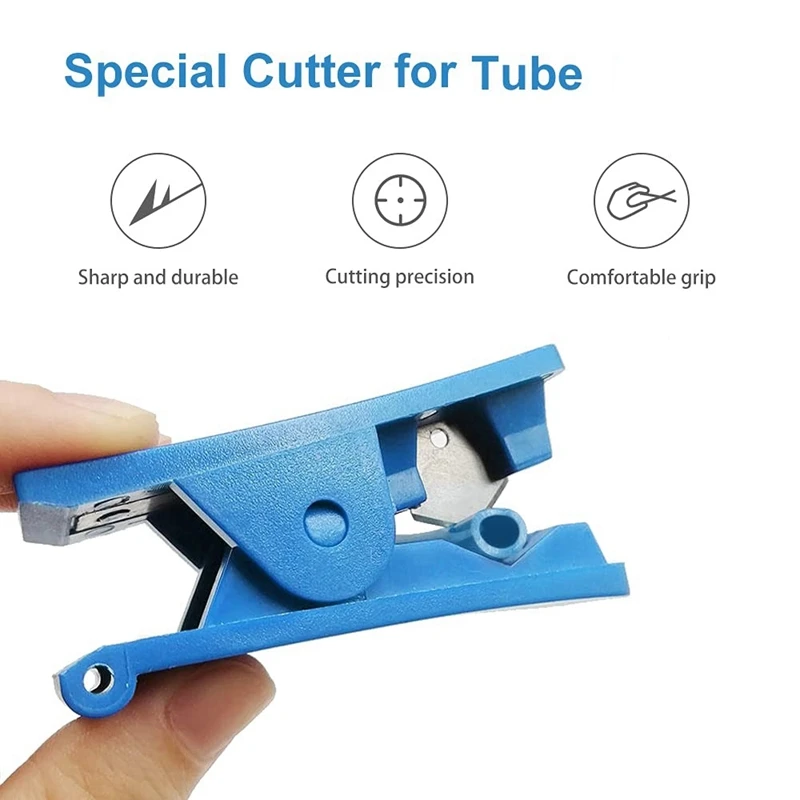 Do zestawu drukarki 3D Creality z rurką Bowdena Capricorn 1M do żarnika 1,75 mm, złącze pneumatyczne, dyszą drukarki