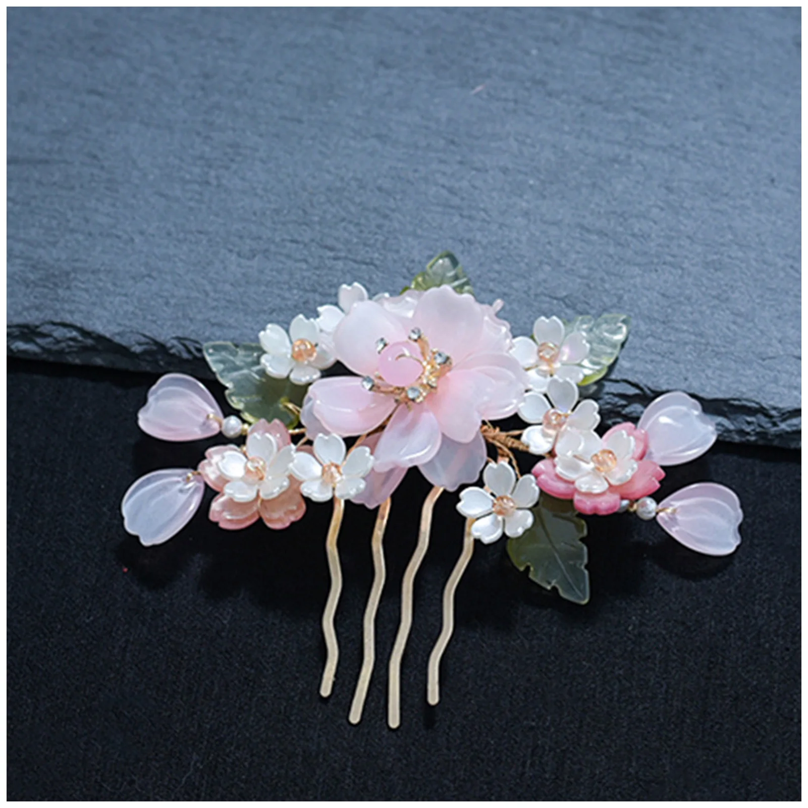 Fairy Chinese Style Hair Comb Set Ancient Style Hair Styling Accessories for Bridesmaid Hair Decorative Ornaments