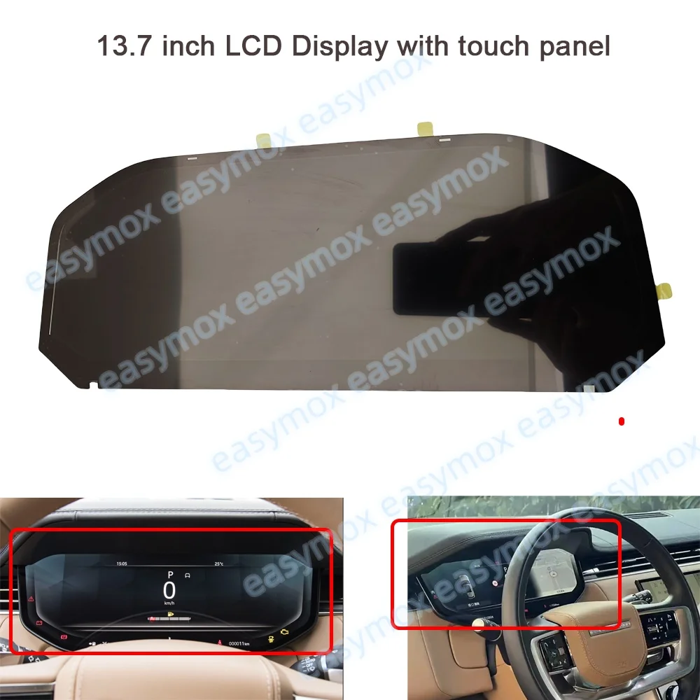 

13.7Inch LCD Display for Land Rover Range Rover Sport 2023-2024 Instrument Cluster Dashboard Repair