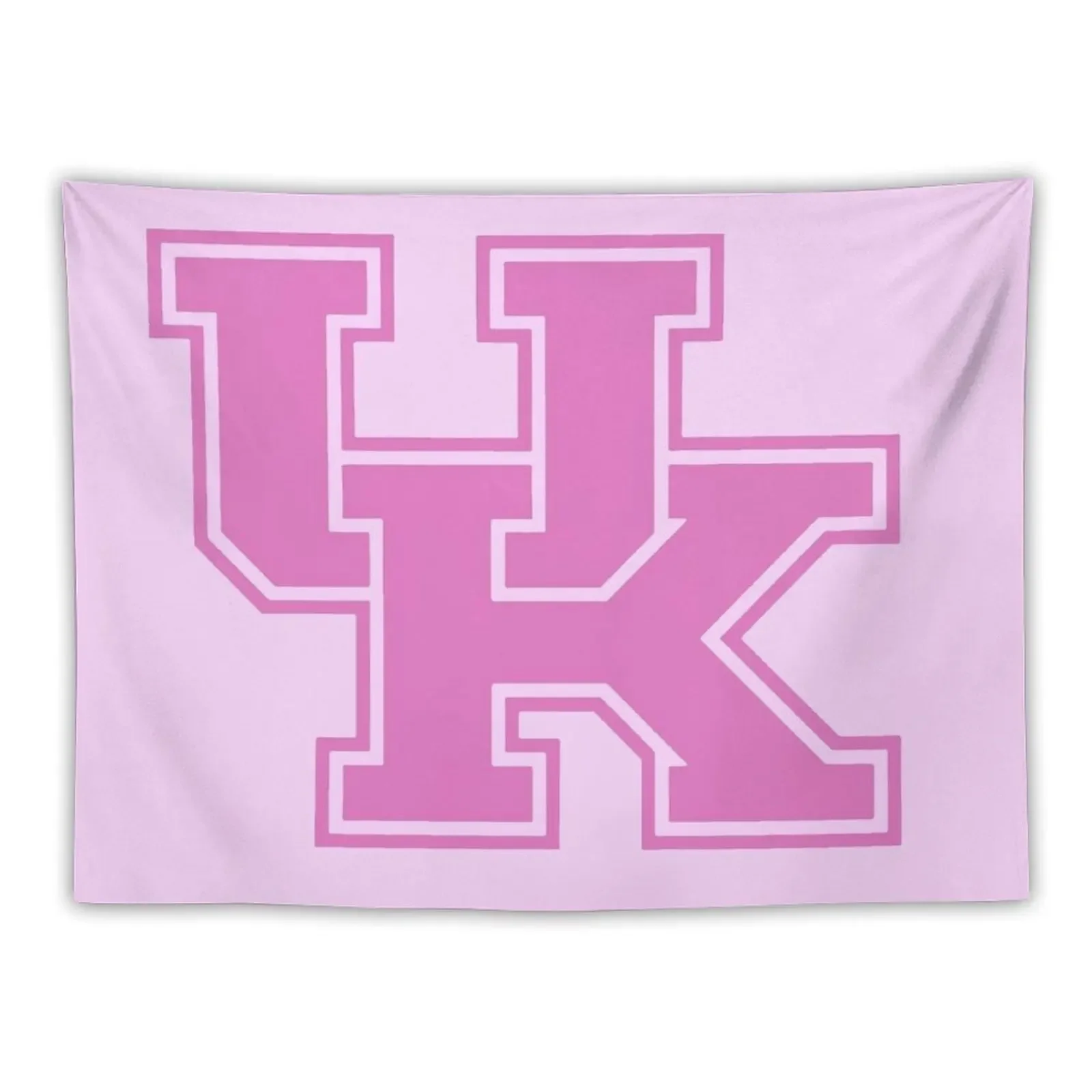 

University of Kentucky Pink Logo Tapestry Home Decoration Wall Decorations Decorations For Your Bedroom Tapestry