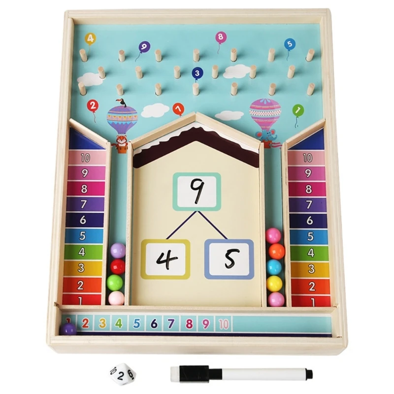 Early Learning Toy Number Splitting and Combining Set for Kids, Calculation Skills