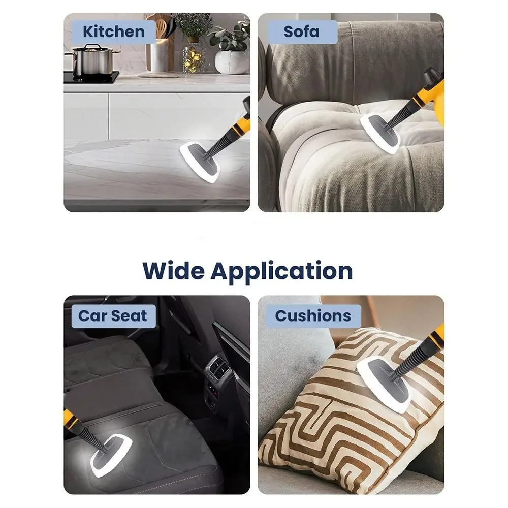 

5pack NEW Multi-Purpose Steam Cleaner Pads Reusable Universal Steam Mob Pads Durable Micro-fibre Steam Cloth Bathroom