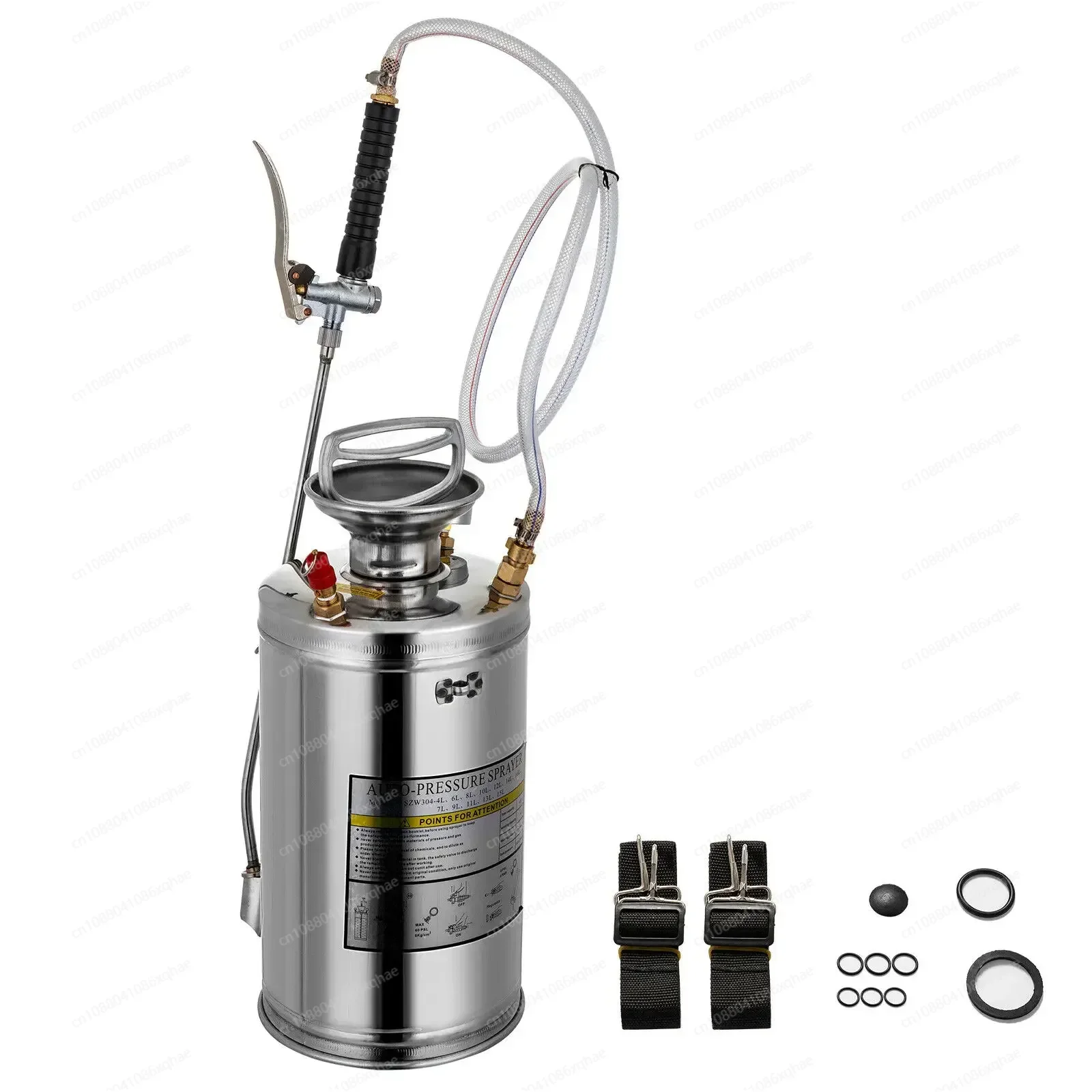 8L-10L Stainless Steel Industrial Hand-Pumped Sprayer