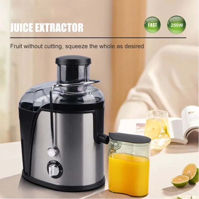 Juicer Machines Electric Juice Extractor Juicers Whole Fruit Vegetable High Juice Yield Stainless Steel BPA-Free DIY Healthy