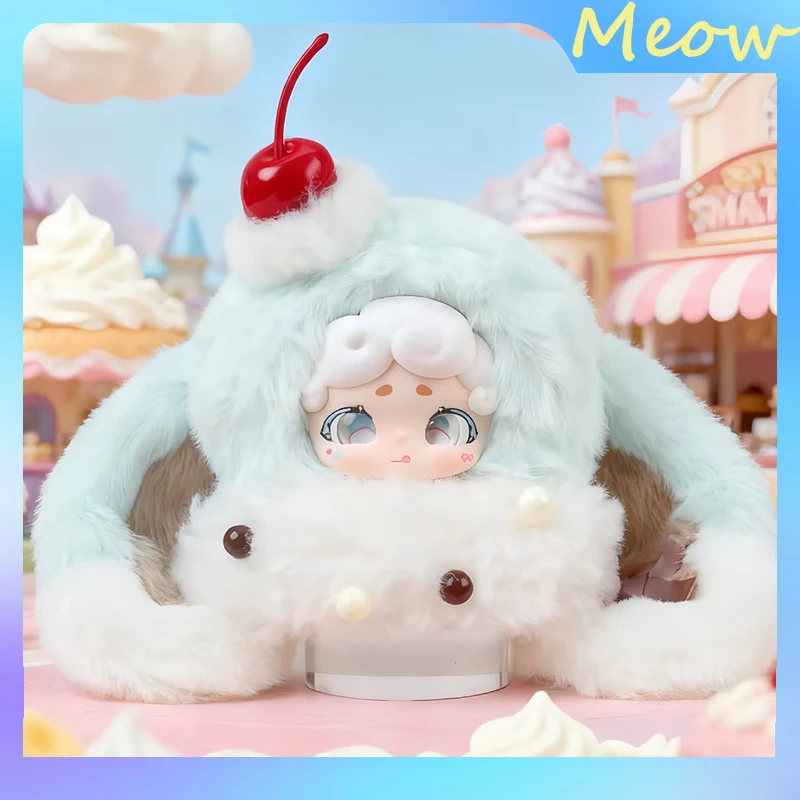 

Luckydeernai V3 Goodnight Bunny, плюшевая слепая коробка-6 стилей с брелком из ледяного кристалла, коллекция мягких чучел, подарок для девочек