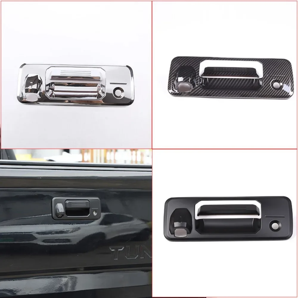 Car Trunk Handle Decorations For Toyota Tacoma 2014-20121 Car tailgate puller Exterior Accessories