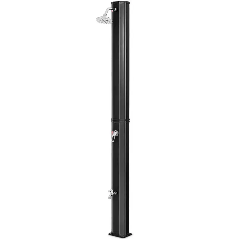 7.2 Feet Adjustable Outdoor Solar Heating Shower Head