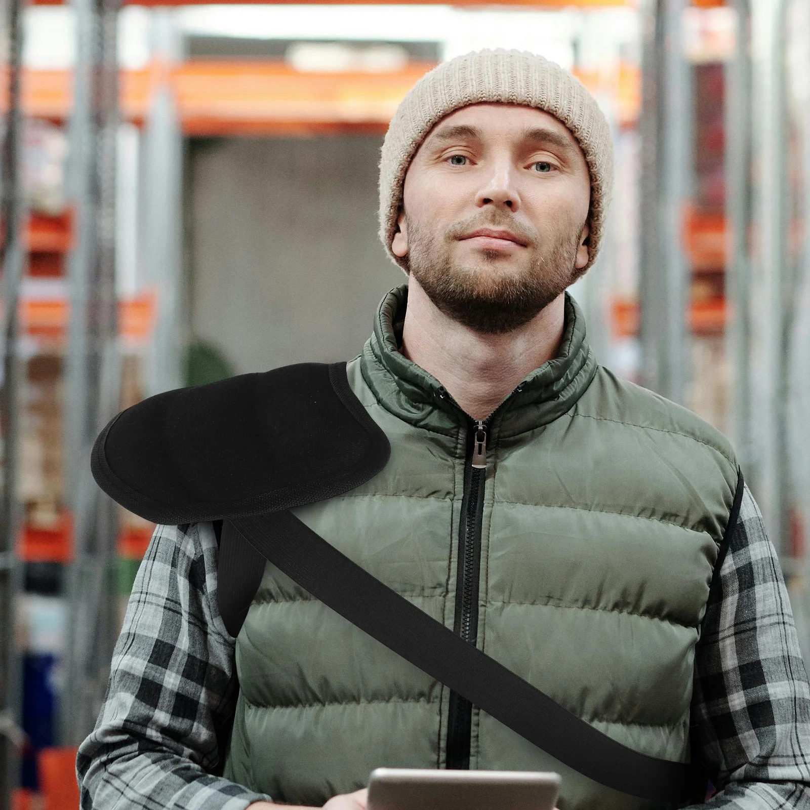 

Наплечник для фермы, портативная прочная подушка для плеч, многоразовая защита, эргономичный аксессуар для переноски, облегчение нагрузки для работы на открытом воздухе