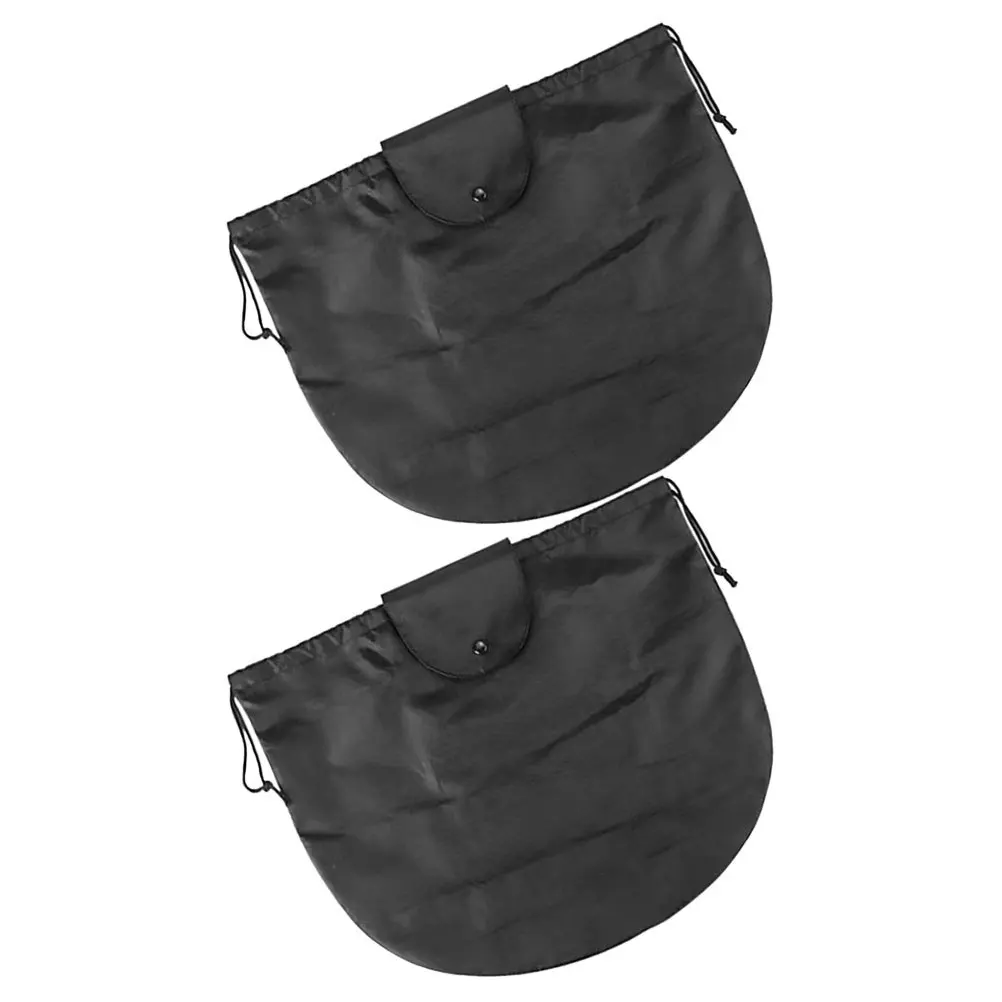 

2Pcs Bag Drawstring Closure Durable Pouch for Bicycle Ski Motorcycle Travel Bike Travel Bag