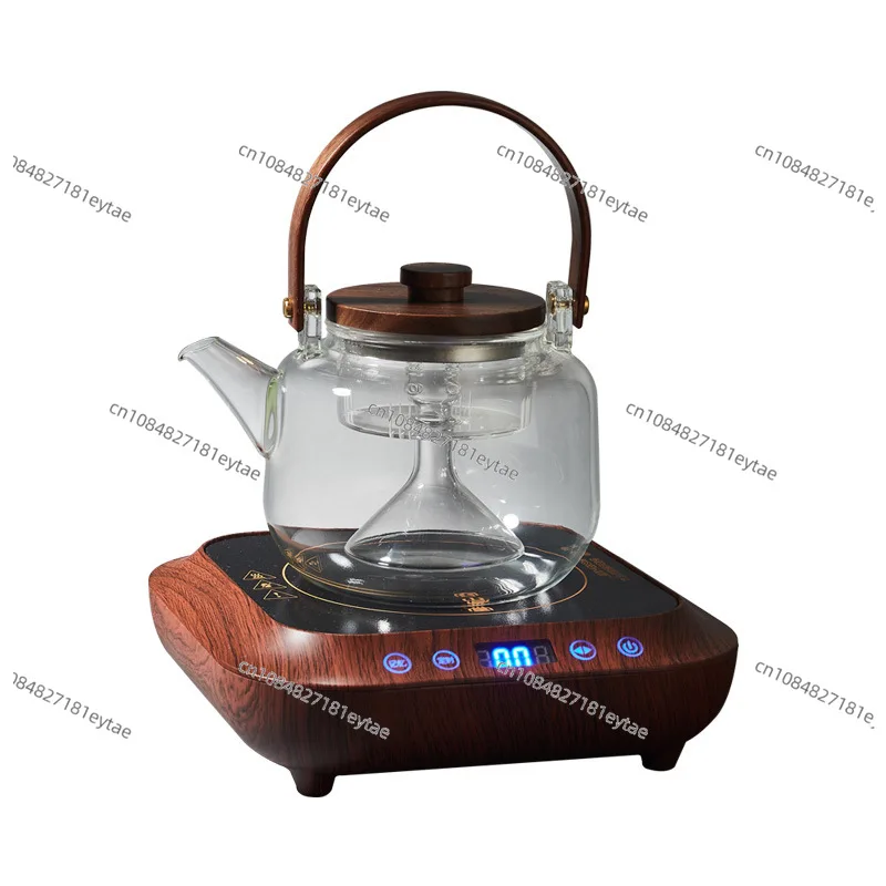 220V 1200W Smart Electric Tea Stove 6 Gear Timing Hot Plate Boiled Water Heater