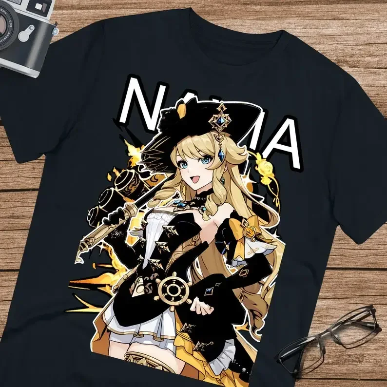 Navia genshin impact Shirt fan Genshin camiseta Unisex Ultra Algodón Tee