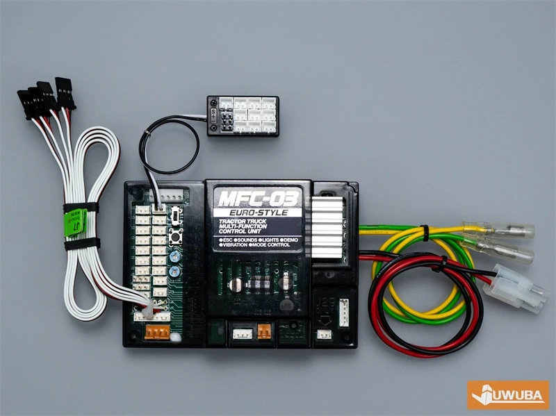 4-in-1-Lichtset-Erweiterungsplatine PH2.0 KZB-MFC für Tamiya 1/14 Erweiterungsmodul RC-Modell, geeignet für spezifische Gruppen DIY – Detail 6