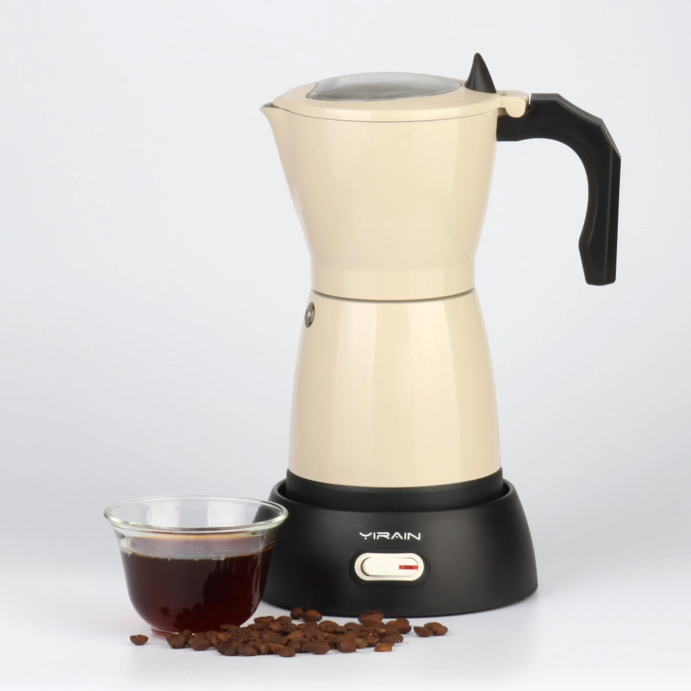 

Electric Espresso Coffee Maker ETL 110V 480W 6cup 300ml Caffettiera Moka Mocha Maker