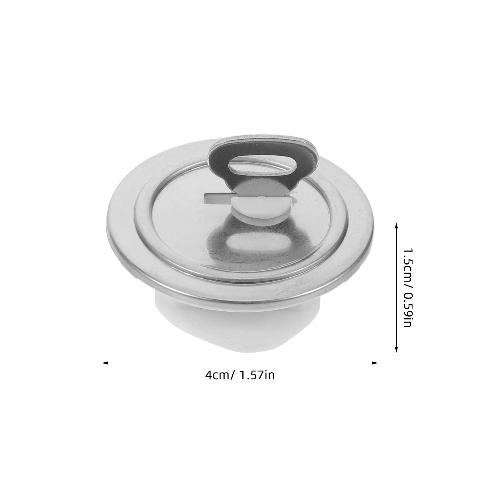Bouchon de boîte d'épargne avec clé, 5 pièces, bouchons de prise de banque d'argent robustes pour pièces de monnaie, pièce de rechange, couvercle inférieur