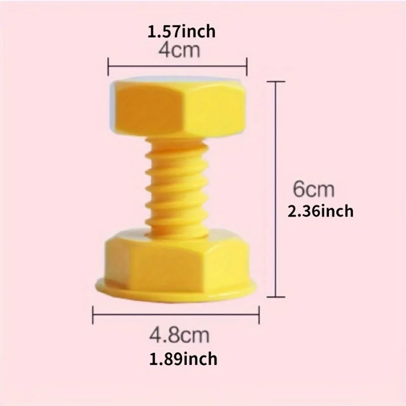 A Cute Small Hook, Creative Screw Hook, Can Be Hung Behind The Wall, on The Door, Used for Hanging Clothes and Caps, No Punching