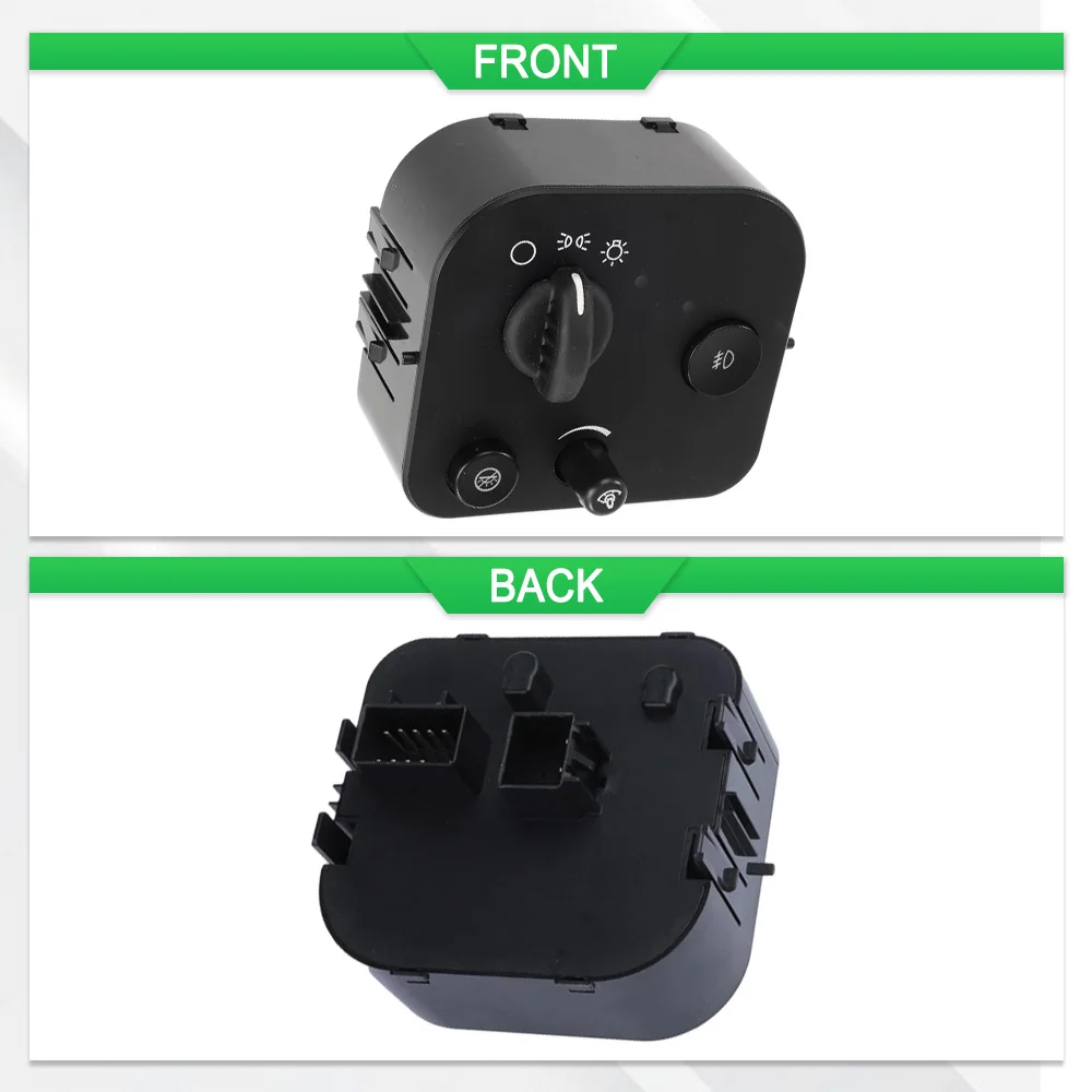 لسيارة شيفروليه تريل بليزر EXT 2002–2006 15157677 المصباح الأمامي مفتاح باهتة 10372949 #3