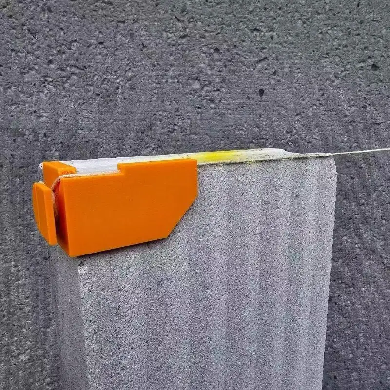 【CCA】2Pcs Masonry Brick Line Corner Clamp Bricklaying Wire Locator Durable Construction Tool For Brick Wall Alignment