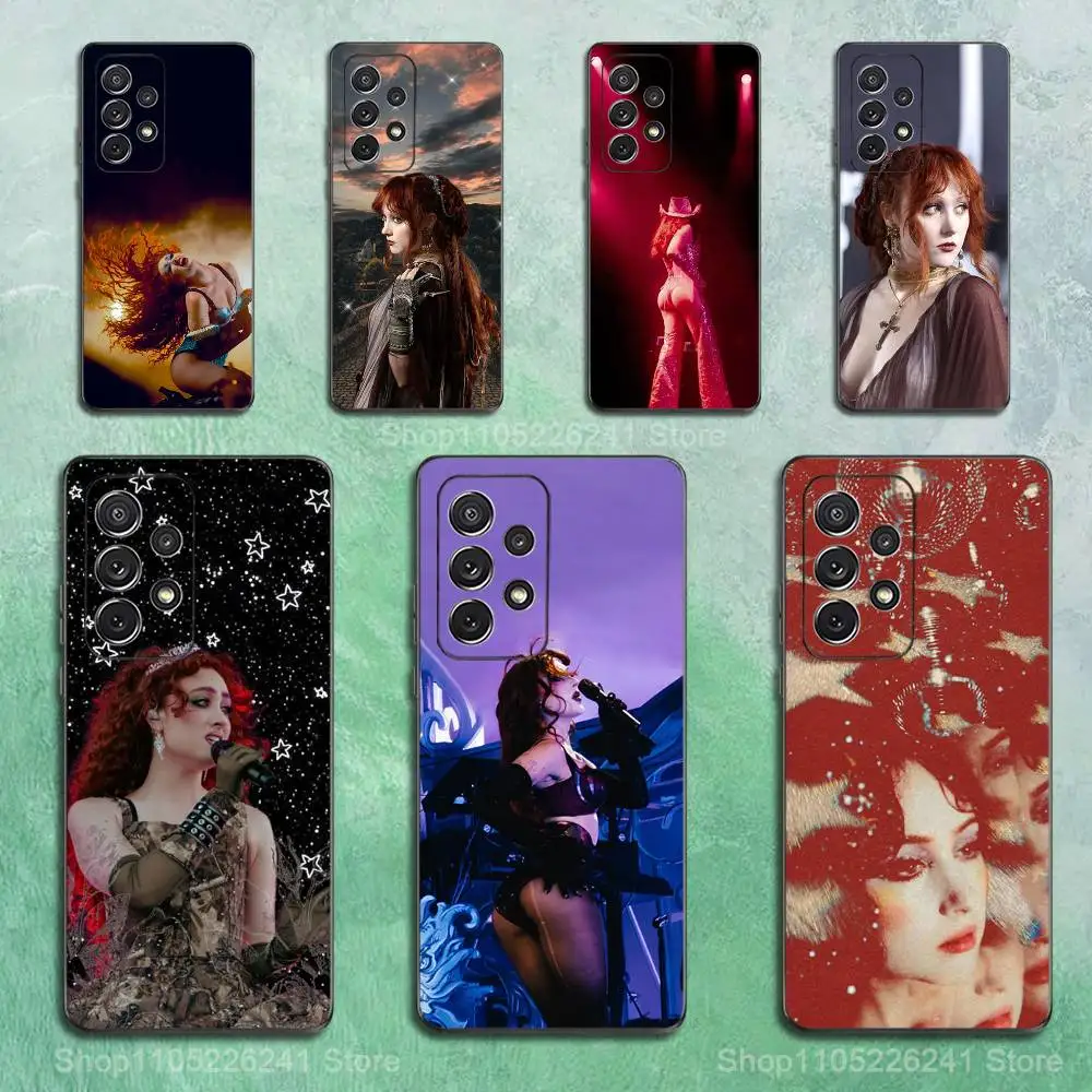 

Singer C-Chappell R-Roan Hot Phone Case For Samsung S9,S10,S20,S10,S21,S25,S24,S23,Ultra,FE,Plus,Lite,Soft Silicone Black Cover