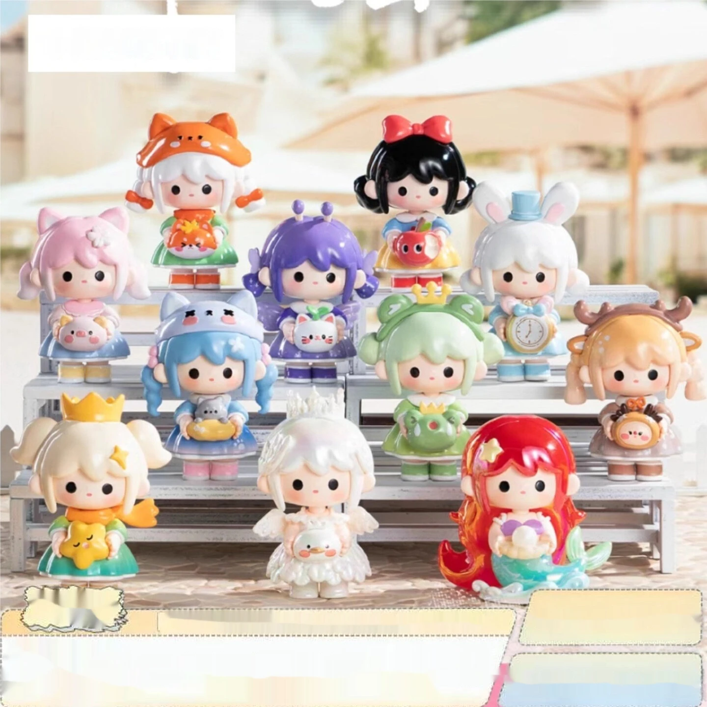 UUTOY ブラインドボックス ヨーヨーワンダーランドアドベンチャー ミニシリーズ かわいいアニメフィギュア トレンディなデスクオーナメント 子供やコレクターへの素晴らしいギフト