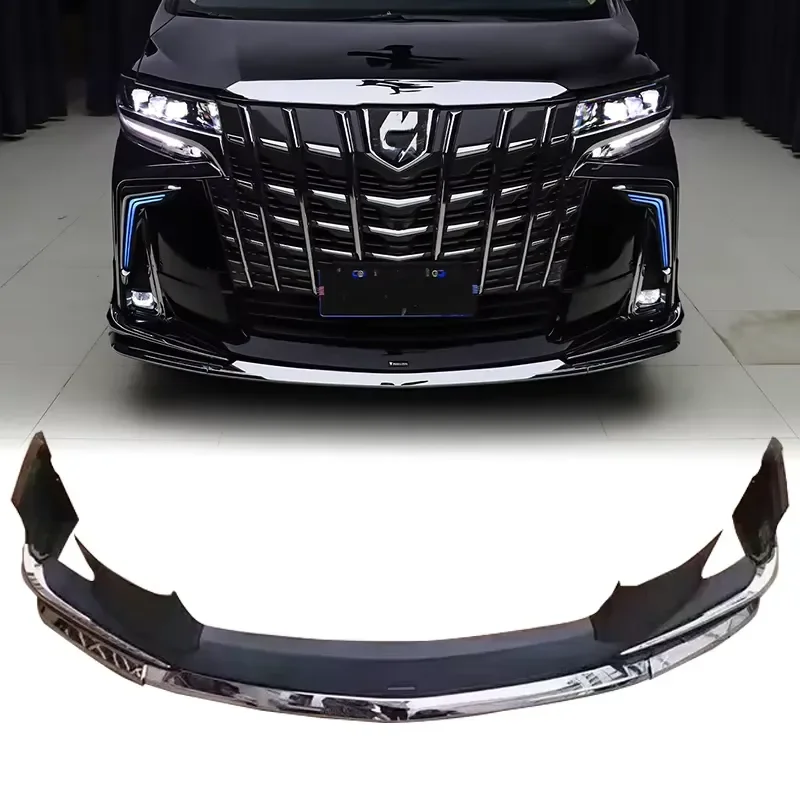 Customized Front Lip Upgraded Mona Lisa Car Bumper Bolted Including Bolts Suitable for 2018-2022 Alpha Coefficient Apelda New