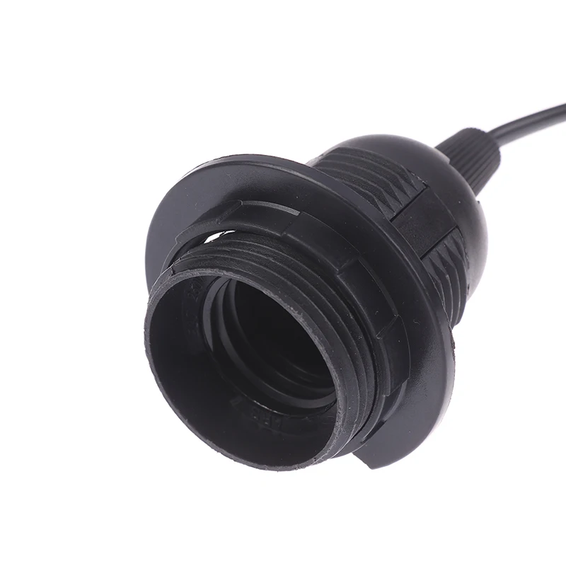 E27 220V EU Plug Lamp Base Holder With 180cm ON/OFF Power Cord Hanging Pendant E27 Lamp Base Lighting Replace