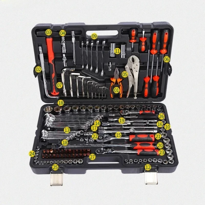 150-teiliges Auto-Reparatur-Werkzeugset CRIN Injektor-Demontagewerkzeuge – Detail 1
