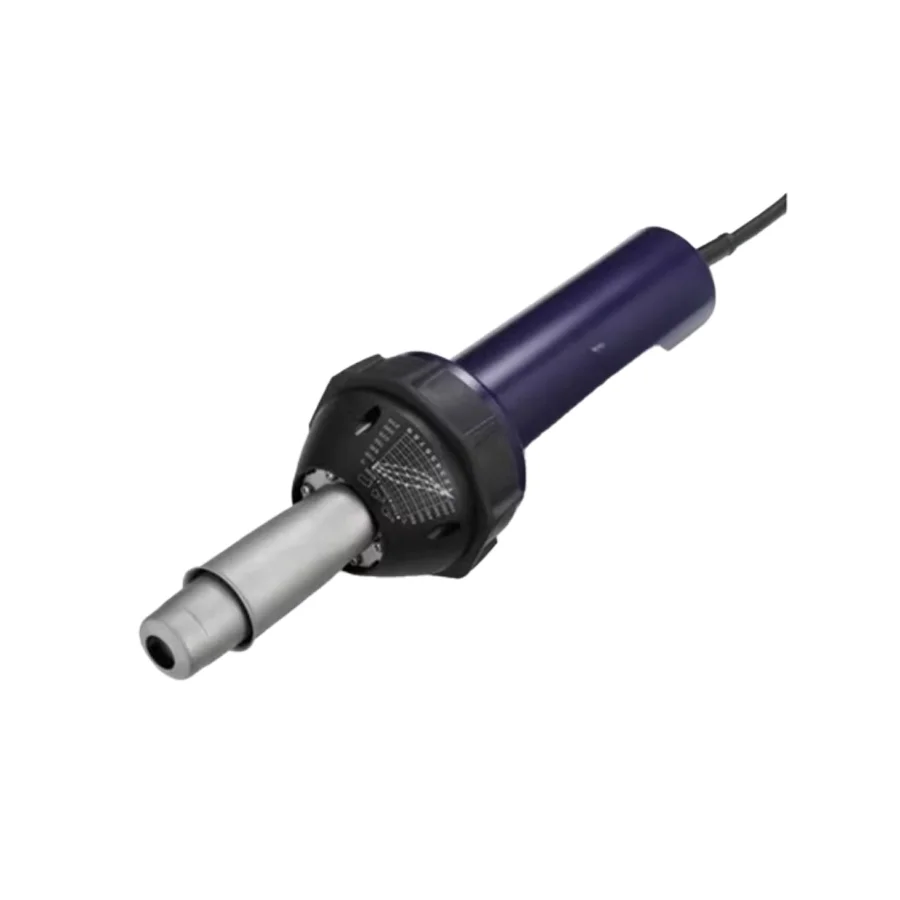 Straight Barrel Heat Gun 1600W 230V,for PP PE PVC PFA Plastic Welding Work,Temperature Control Hot Air Gun Welder