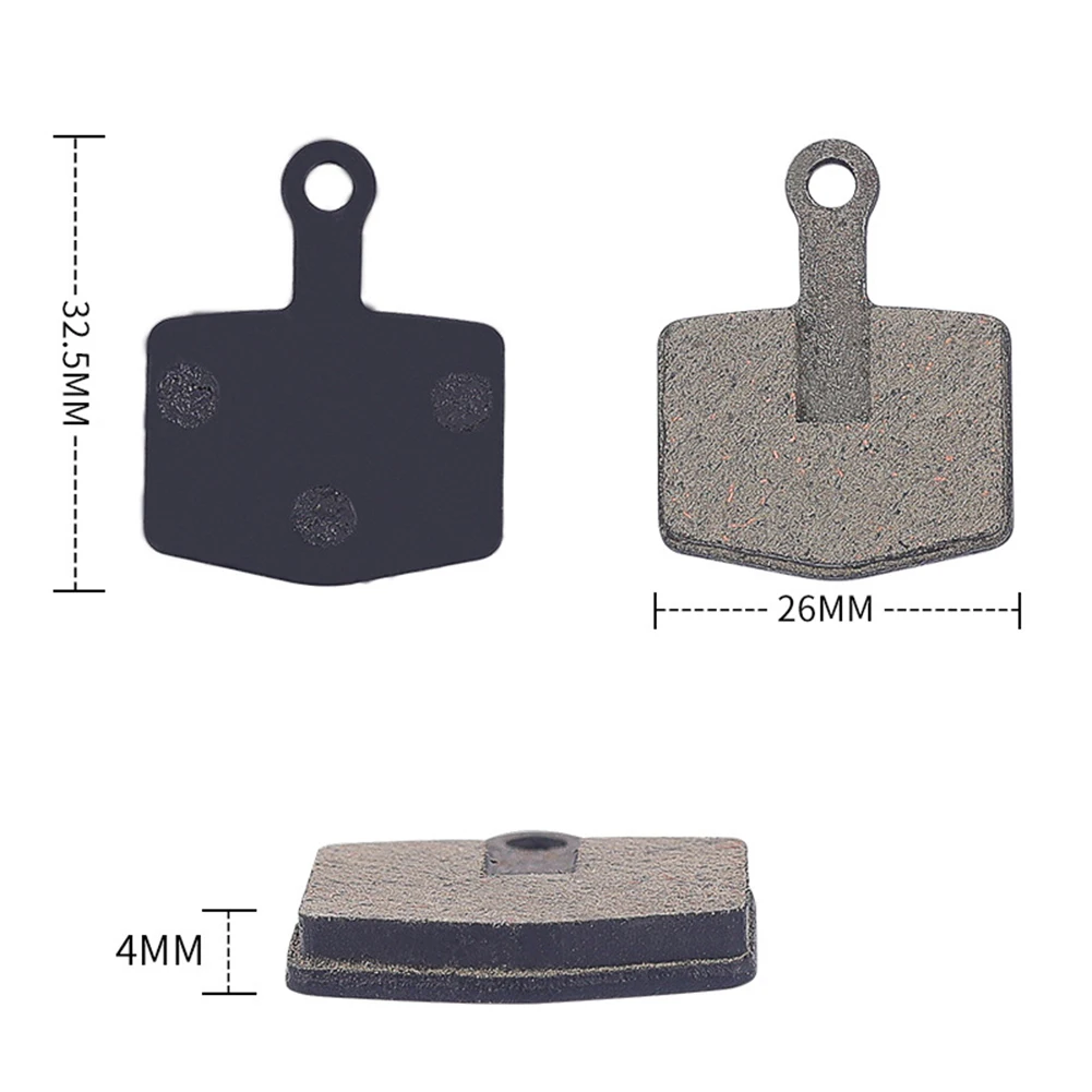 1 Pair Electric Bike Brake Pads Bicycle Resin Pads Suitable For Premium Electric Vehicle Brake Pads Bike Pads Replacement Parts