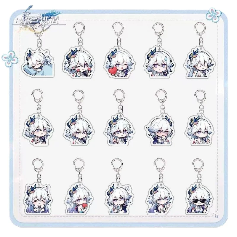 

Honkai: Star Rail Game Peripherals Cute Q Ver. Yaoguang Figure Acrylic Pendant Yaoguang Figurine Acrylic Keychain Decoration Toy