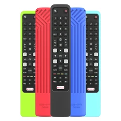 Remote Cover For TCL RC802N RC802N1/RC802NU1 YUI1 YUI2 YAI1 YAI2 YAI4 YLI2 YLI3 Non-slip Silicone Protective Soft Remote Case