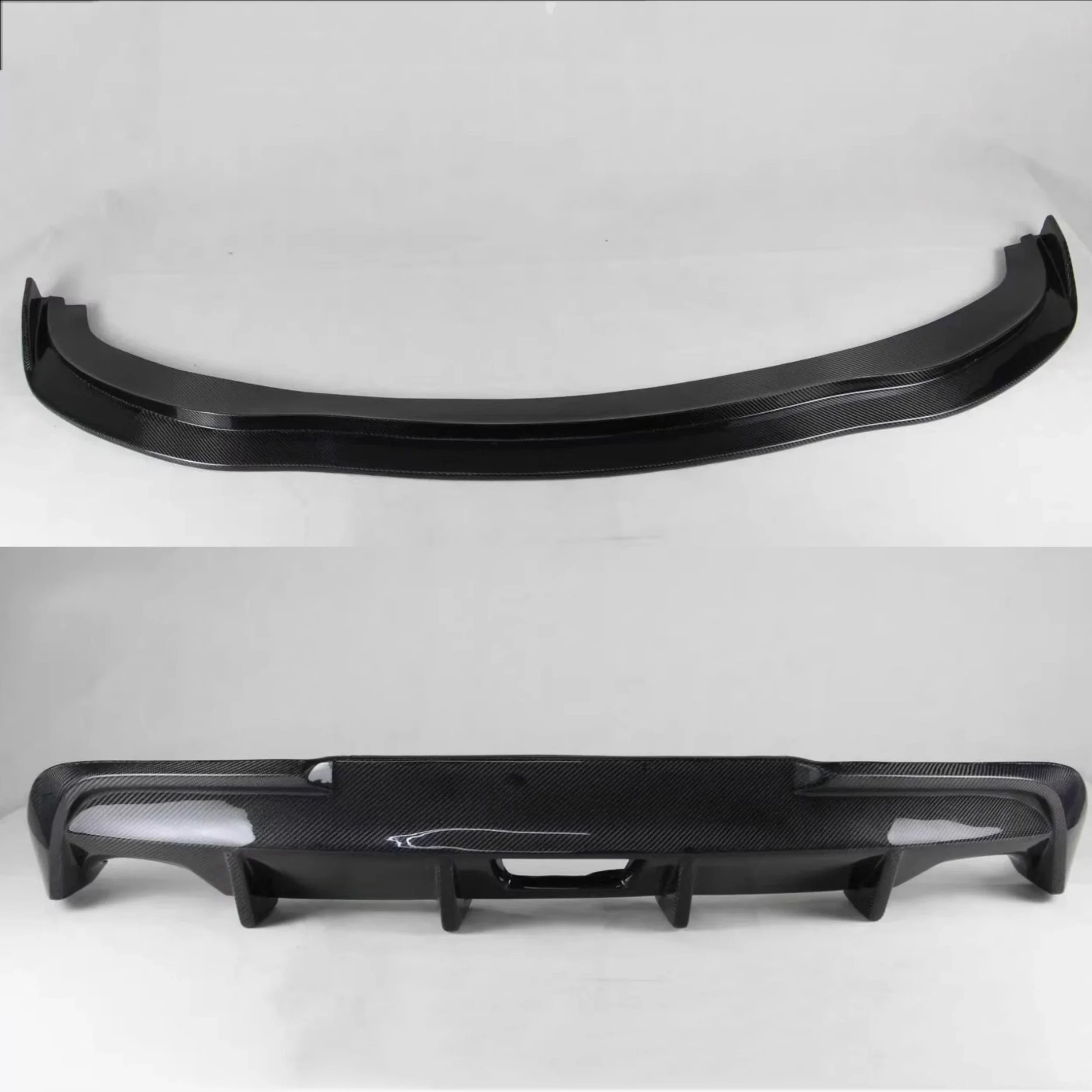 

Carbon Fiber Front Rear Lip Shovel For Infiniti G37 Modifieid PU Body Kit Auto Accessories