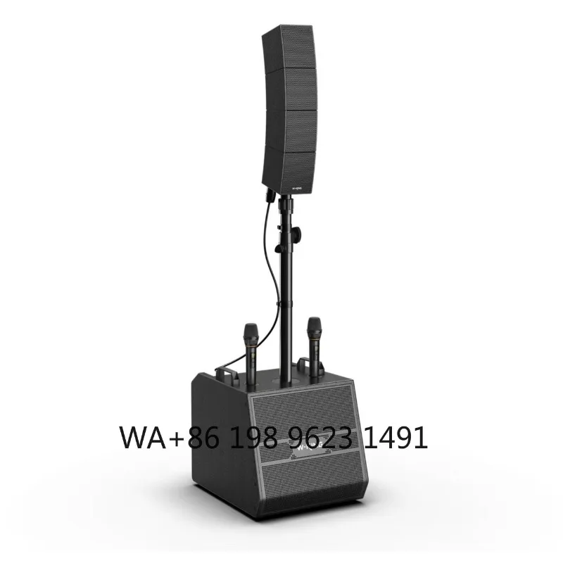 490W Bluetooth Line Array Speaker Professional Woofer Home Theater System for Stage Event Music Playback