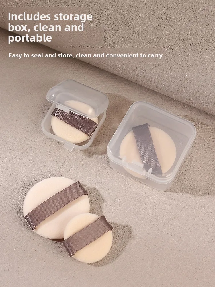   Rozmiar CT Poer Cake Sample Floed eup Sponge Ultra Thin Finger Apply Beau Tool Cact Portable Cosmetic Puff