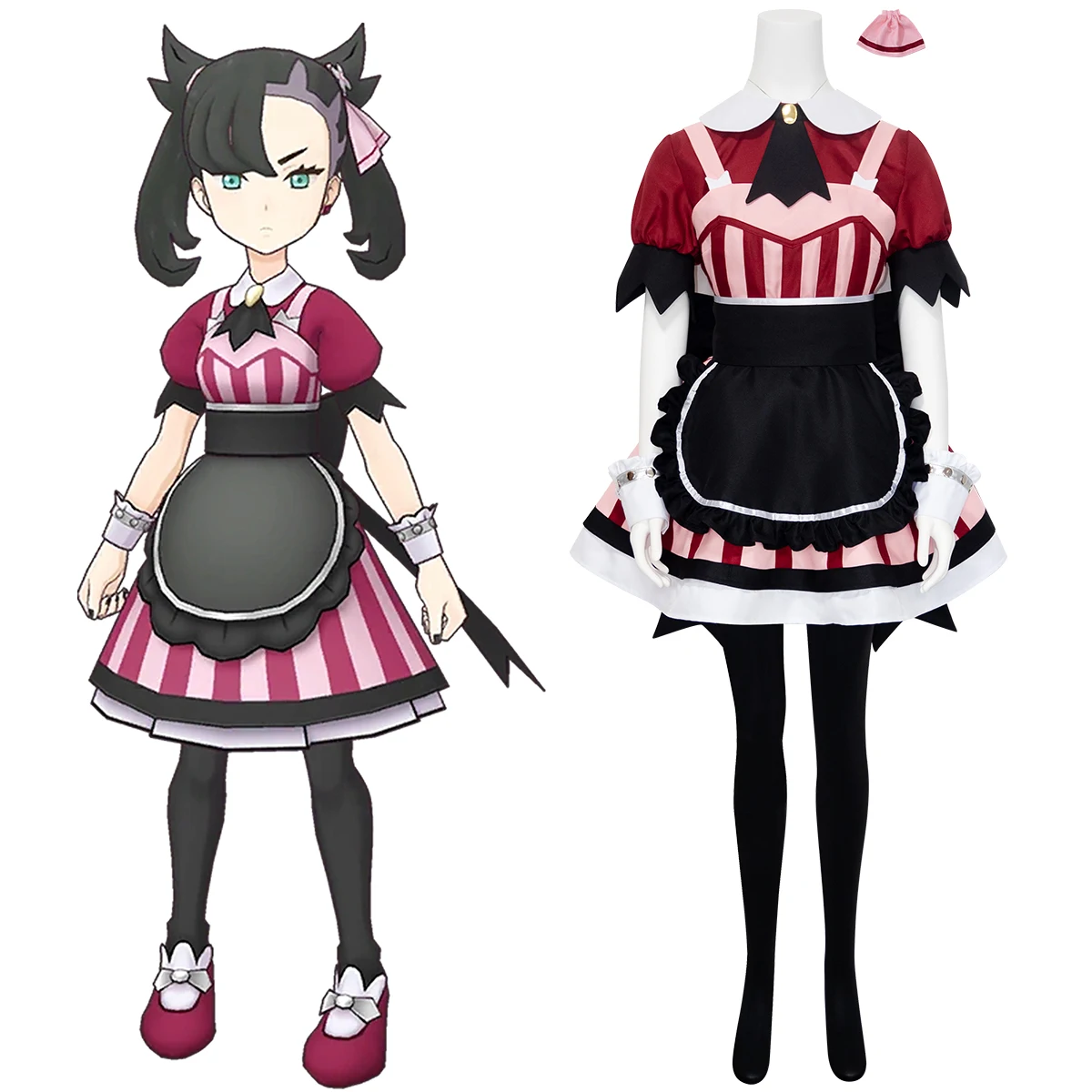 

Костюм для косплея Марни из Masters EX, платье горничной Мэри Лолиты, наряд для тематической вечеринки на Хэллоуин