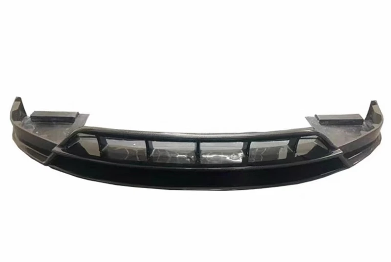 

For Model X 2016 2017 2018 2019 2021 2022 Real Carbon Fiber Front Bumper Lip Spoiler Kit