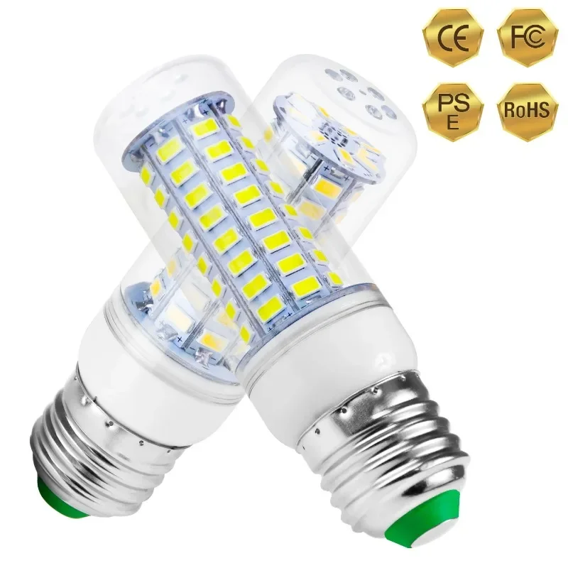 Lampu bohlam hemat energi kualitas baik 24/ 30/ 56/ 72LED 3000K/6000K lampu jagung hemat energi