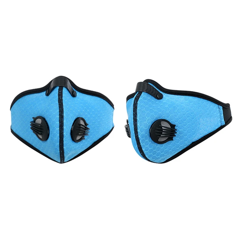 Sports Windproof Dustproof Filters Outdoor Riding Anti Fog Activated Carbon Face Cover Anti-Pollution Breathable Masks Equipment