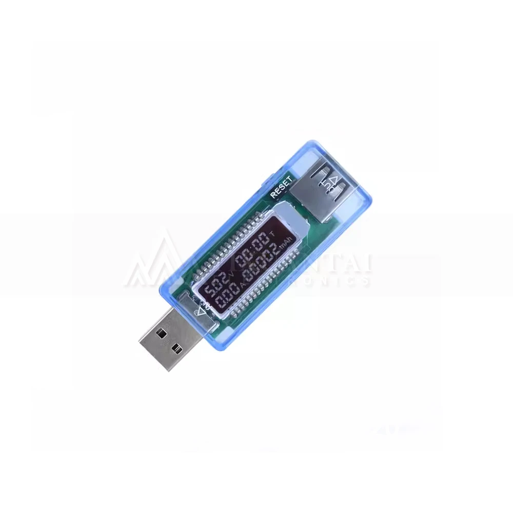 5pcs KWS-V20 Voltage Meters Current Voltage Capacity Battery Tester USB Volt Current Voltage Doctor Charger Capacity Power Bank