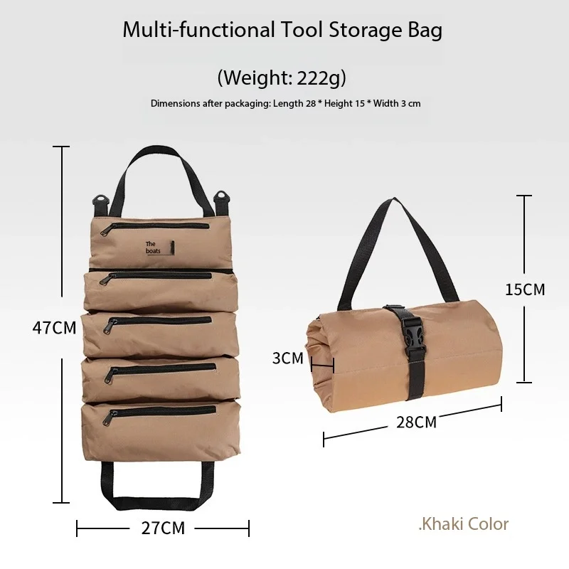 

Набор ткани Оксфорд для кемпинга на открытом воздухе, многофункциональная сумка для ремонта и хранения деревообработки и электрика