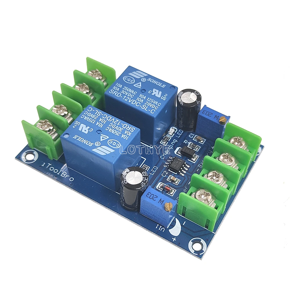 DC 12V Automatic Power Switching Module Power Failure Auto Switch To Battery Power Supply Circuit Breaker Charging Control Board