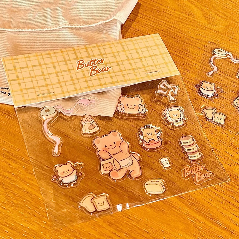 

Новый набор милых компьютерных наклеек, забавные трехмерные желе-планировщики, декоративные наклейки, наклейки для мобильных телефонов