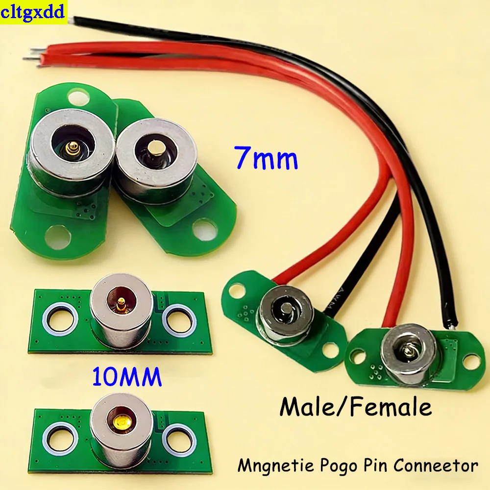 cltgxdd-1-10-шт-3a-dc-магнитный-pogopin-разъем-7-мм-10-мм-штыревой-и-гнездовой-с-пружинным-механизмом-разъем-питания-dc-с-отверстием