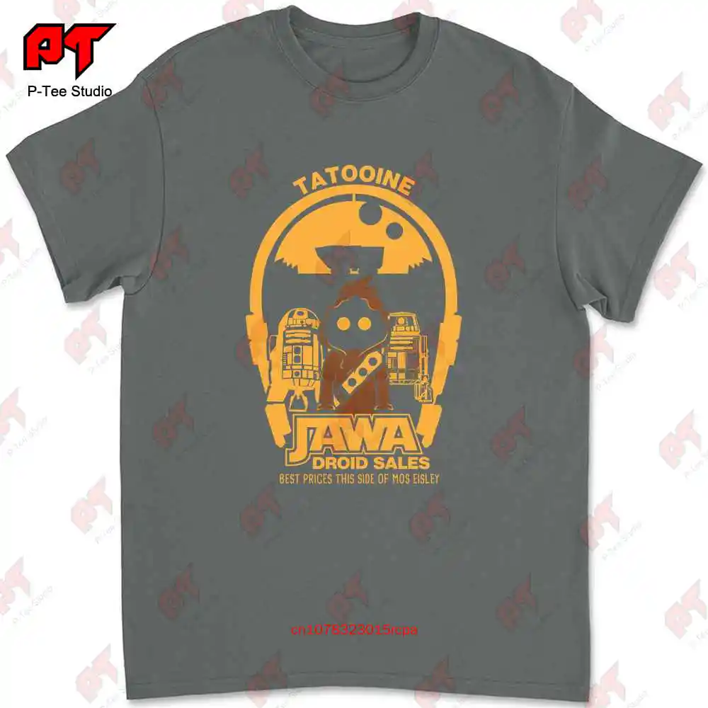 Tatooine Droid Sales Jawa Movie Tees Funny T Shirt FME7