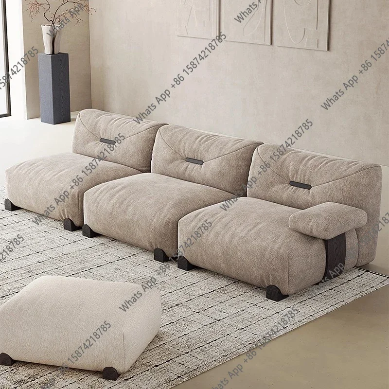 

LZ Replica Soft Living Room Sofas Accent Design Aesthetic Wooden Vintage Living Room Sofa Luxury Divani Da Soggiorno Home Furnit