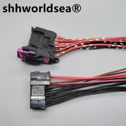 worldgolden 20 P Male Female Car Door Connector 8E0 972 702 8E0 972 701 terminals For VW Golf Jetta A4 A6L A3 A8 Q7 Q3 Q5