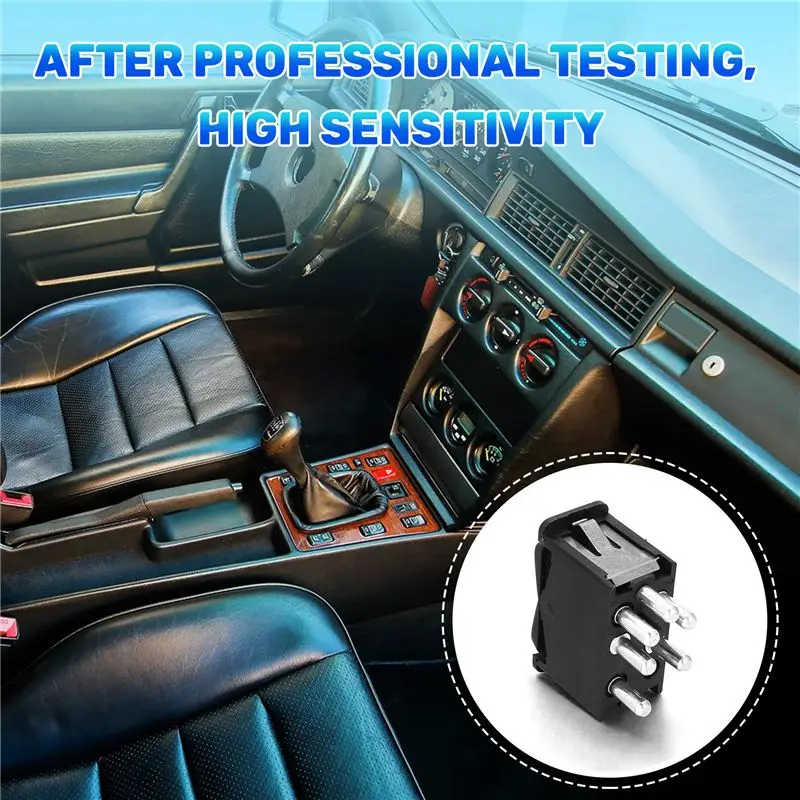Leading-Edge-6 Pins For Mercedes Benz W123 190D 190E 240 Power Window Switch Door Panels 0008208410,0028203610Kz