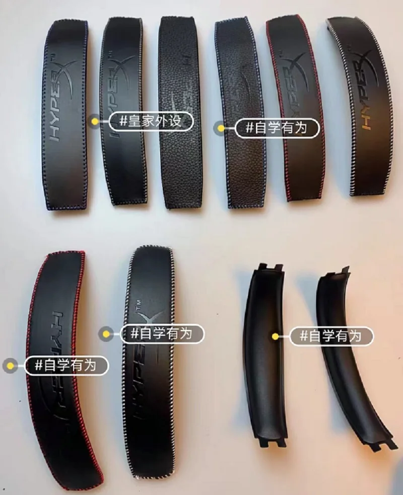 استبدال أصلي Kingstone HyperX Cloud II Revolver S Flight Stinger عقال وسادة مطاطية أسفل عصابة رأس سماعة الرأس