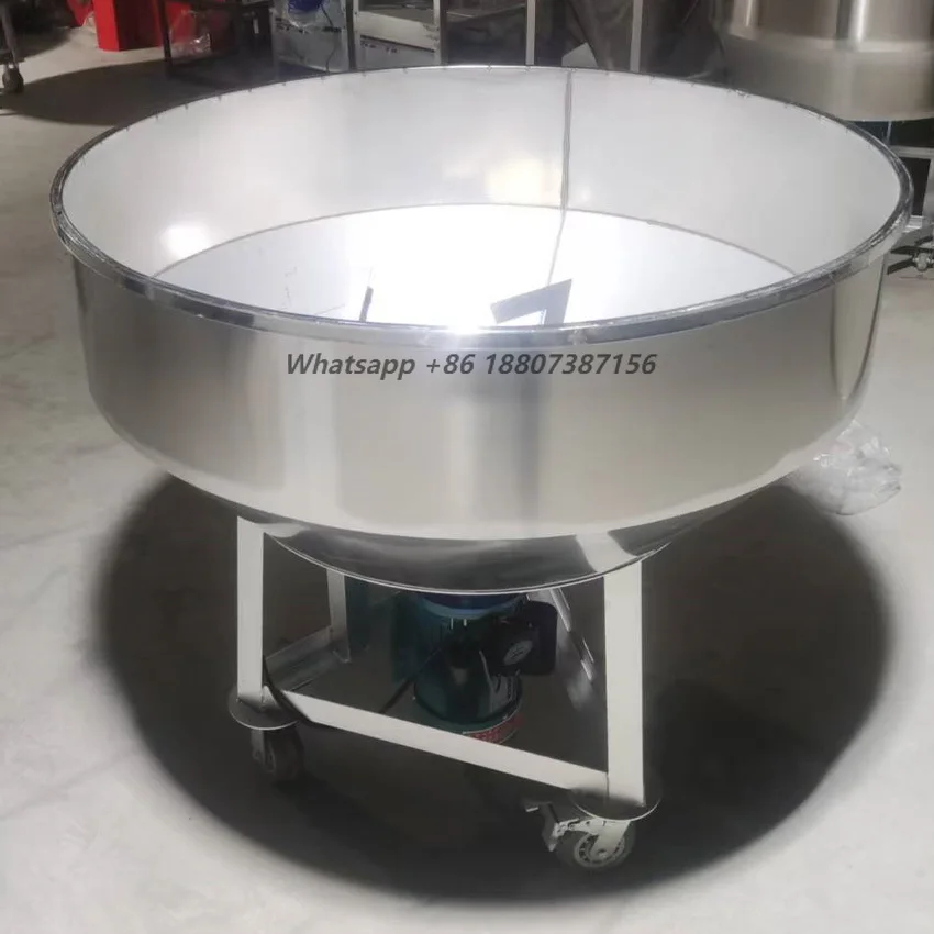 High Efficiency Mobile Small Vertical Type Stainless Steel Mixer Seed Coating Machine Price