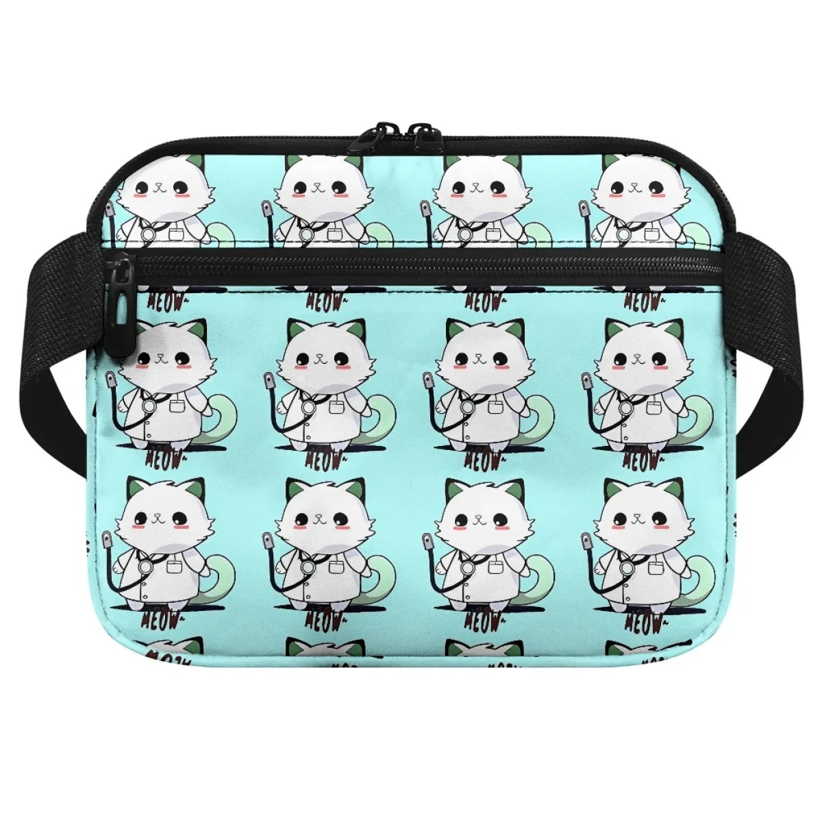 Portable Cartoon Medical Belt Pocket, enfermeira, gato, prático, personalizado, lazer, portátil, ferramentas hospitalares, armazenamento de medicamentos