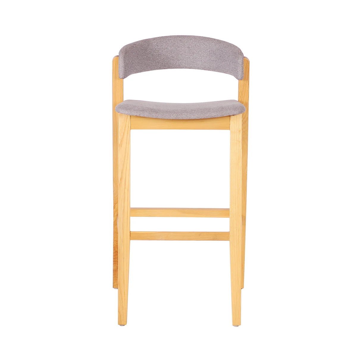 

Bar chair Wooden Nordic furniture Bar stool Grey wood counter stool chair